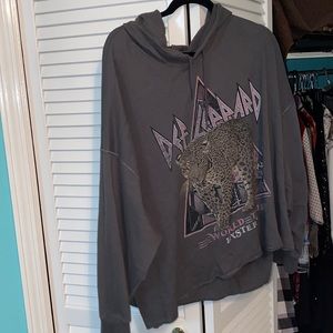 torrid size 5 cropped sweater